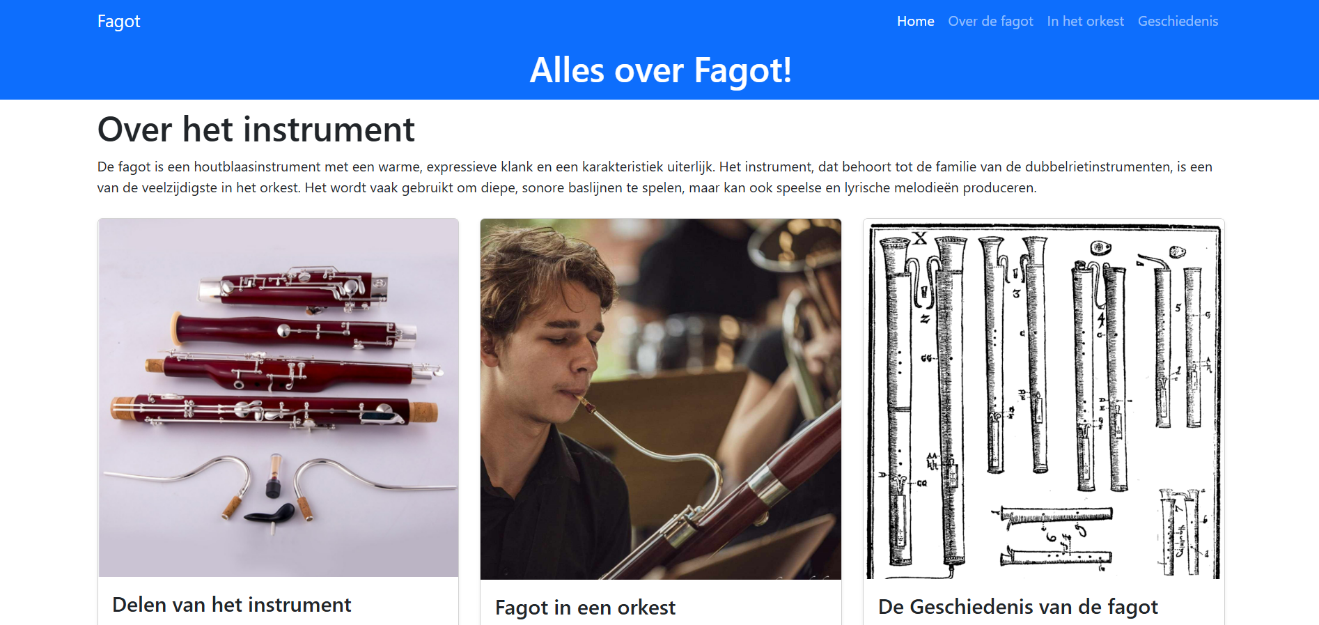 foto van bootstrap foto-website